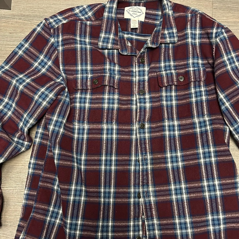 St john Bay Flannel